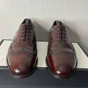 Church's Shell Cordovan Burgundy Leather Longwing Oxford Dress Shoes Men's 11 C